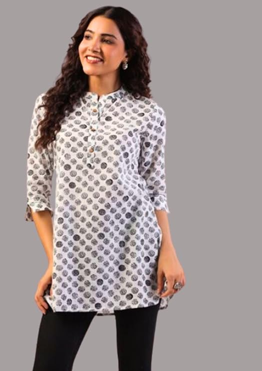 Short Cotton Kurtis with beautiful prints