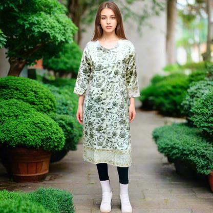 Myror cotton kurtis for office and casual wear