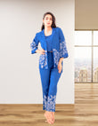 Myror Blue Rayon Coord set with pockets
