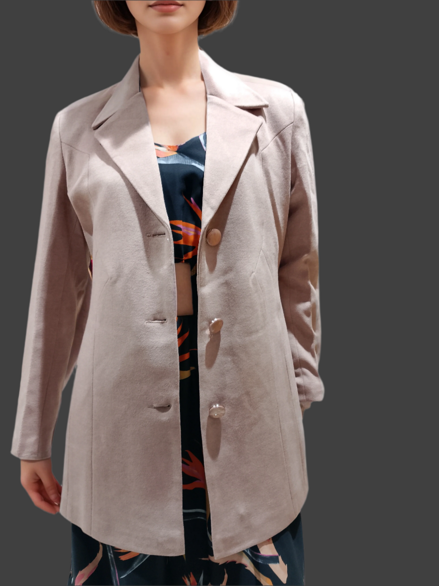 Myror Overcoat women Pink Color