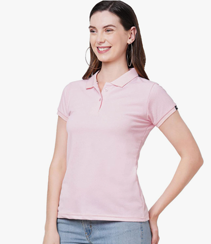 Wear Your Opinion Women's Polo Collar Neck T-Shirt Top