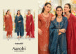 aarohi by Myror exclusive designer hevay work shimmer readymade salwar kameez